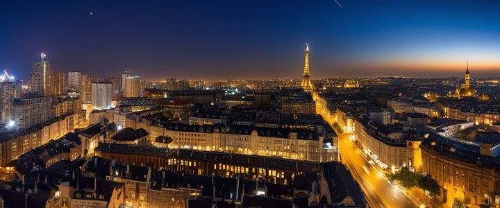 Capturing the Night Sky over Urban Landscapes